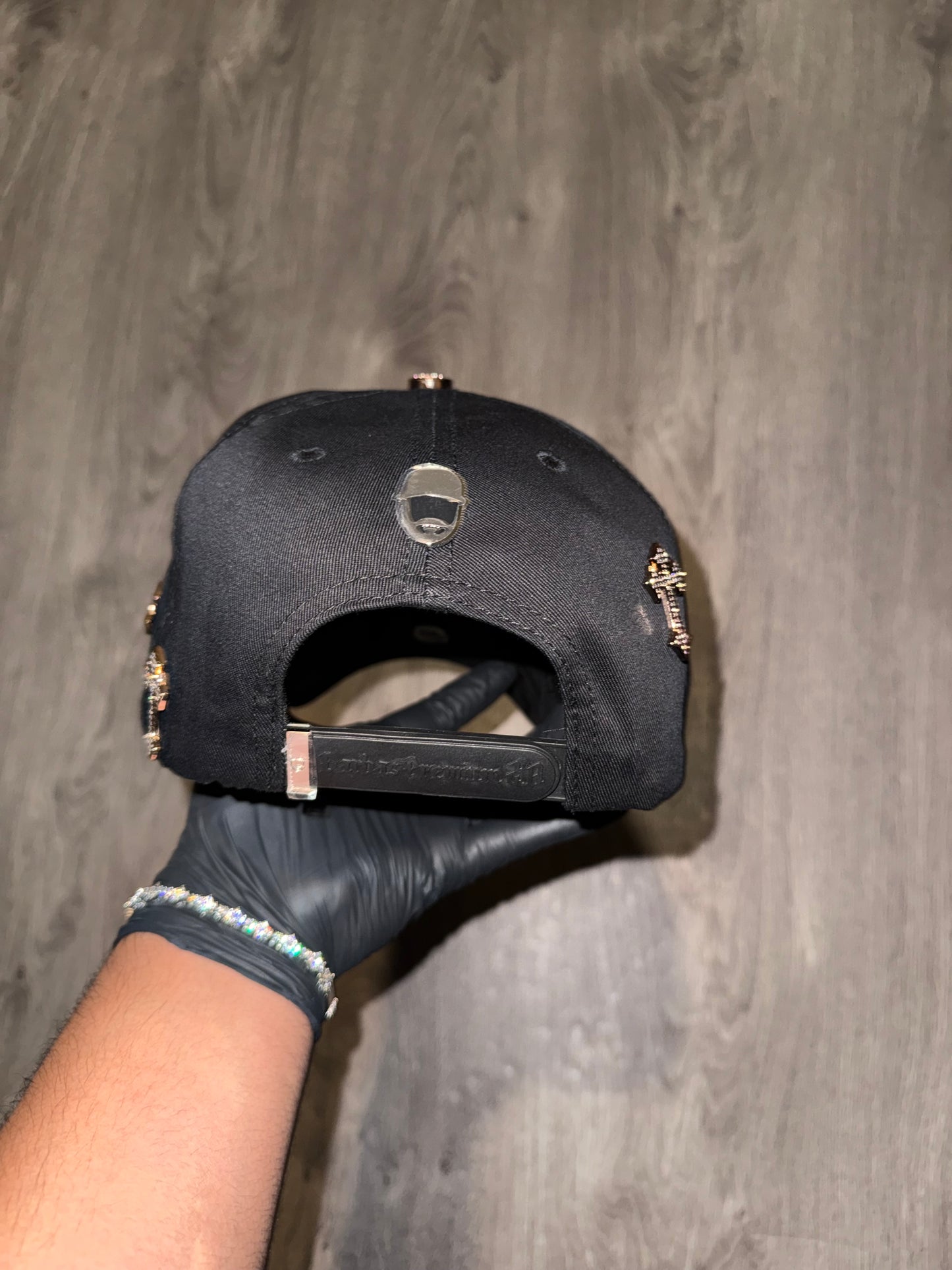 Barbas Hats - B Cross 24K Rose Gold
