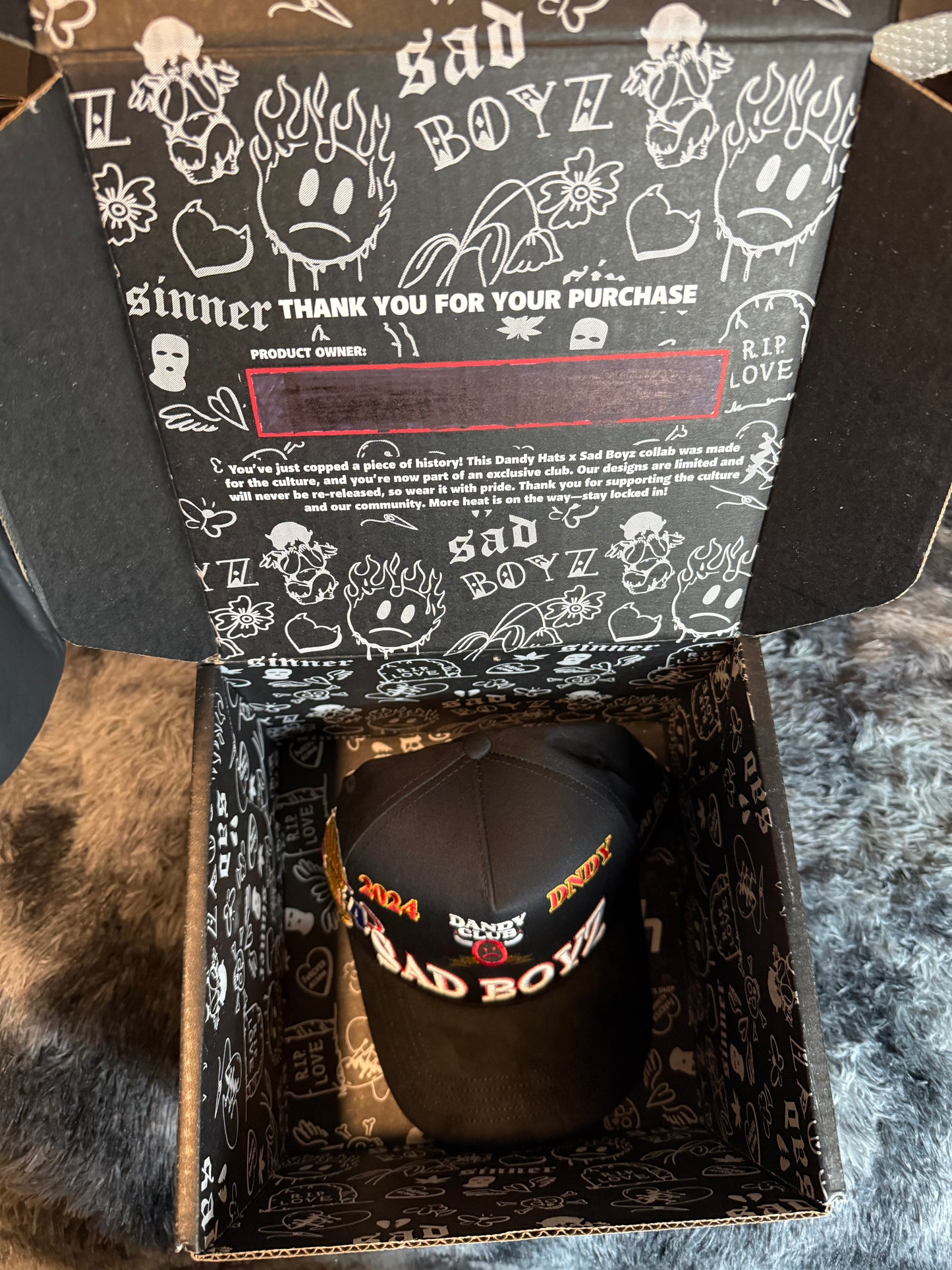 Dandy Sad Boyz - Como Jordan - solo gorra