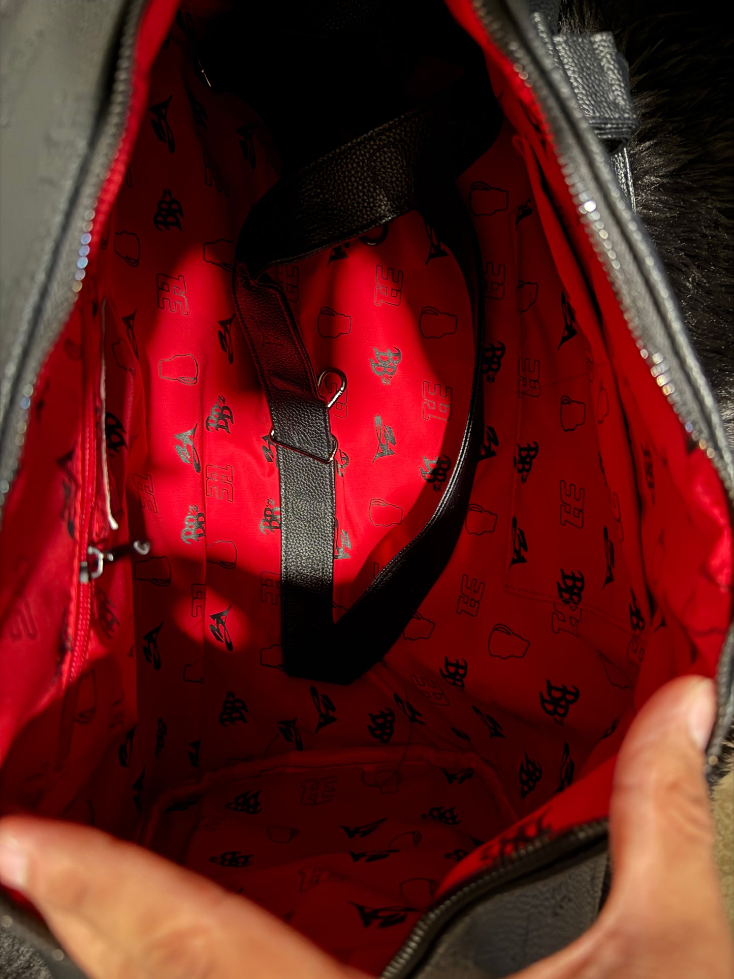 31 hats - hat- Duffle bag and wallet.
