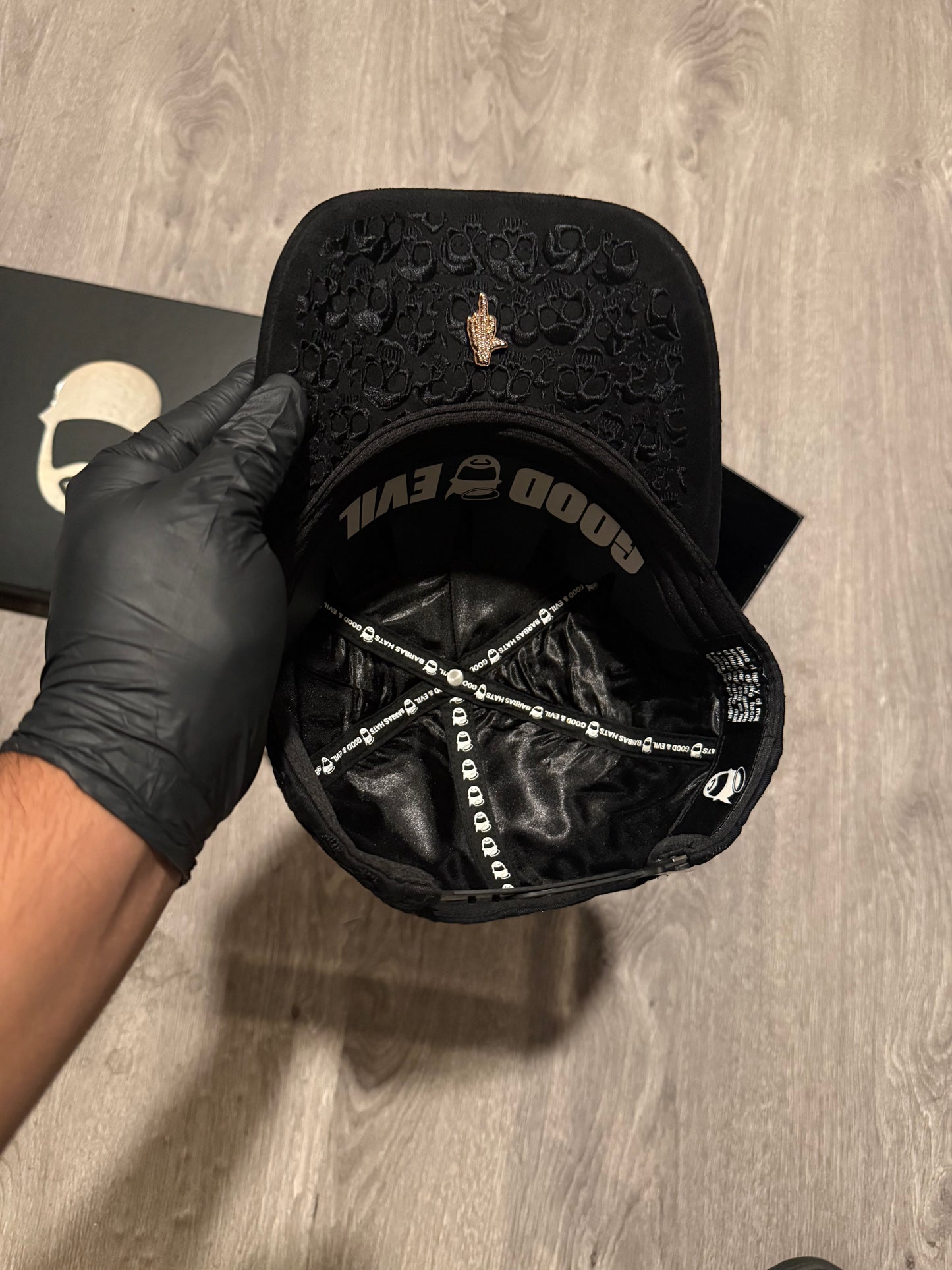 Barbas hats - BBB Hand Skull