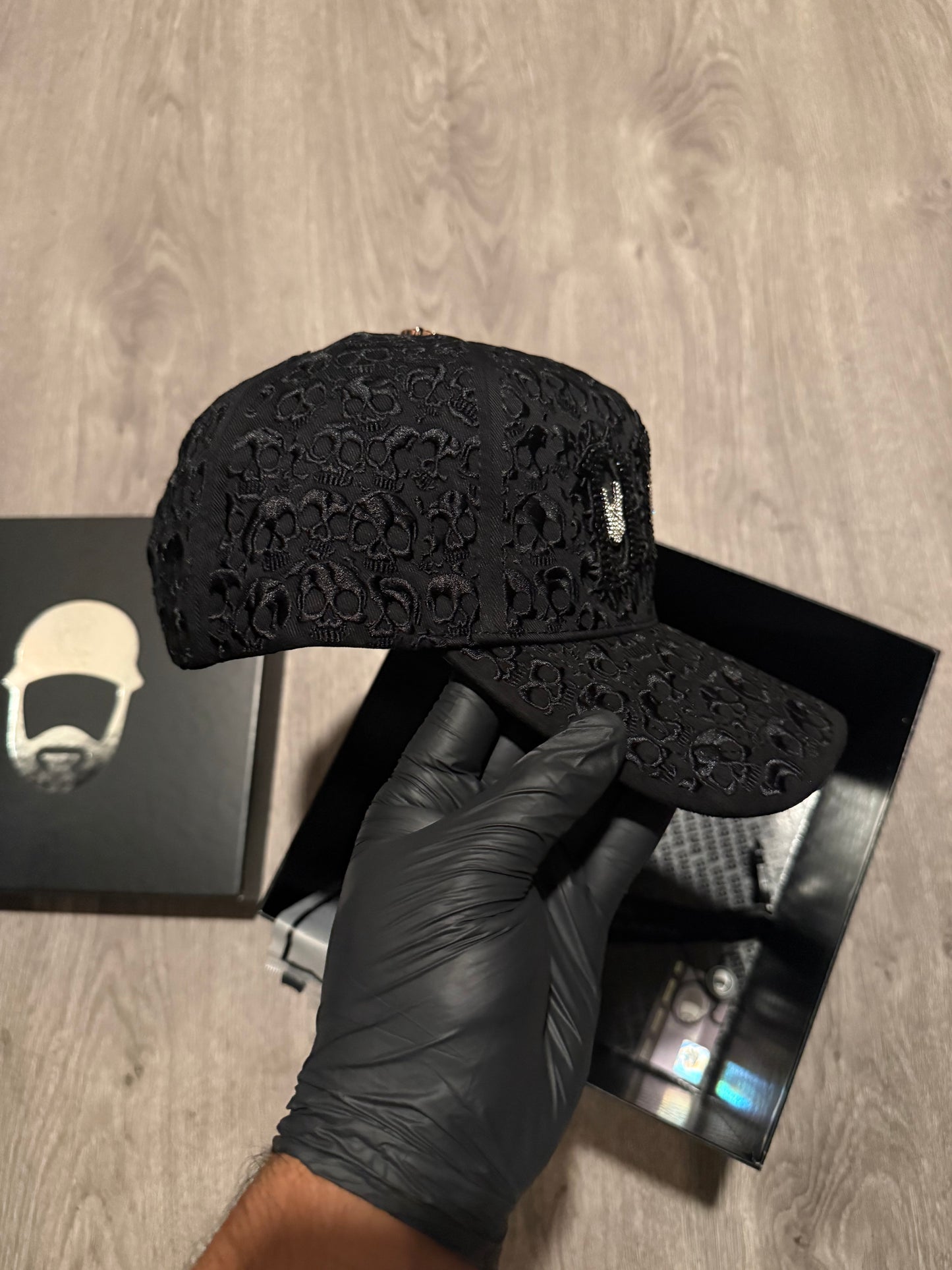 Barbas hats - BBB Hand Skull
