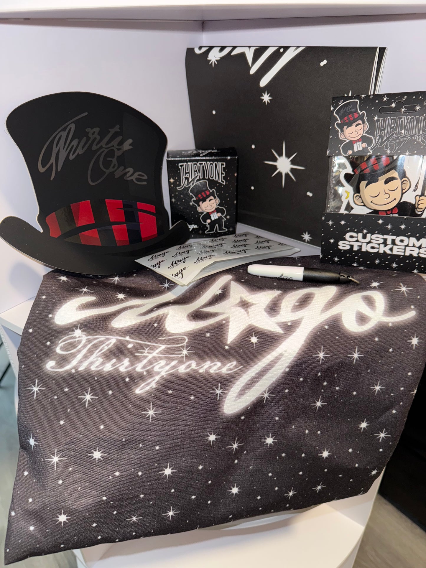 31 hats x El Mago total black (solo gorra)
