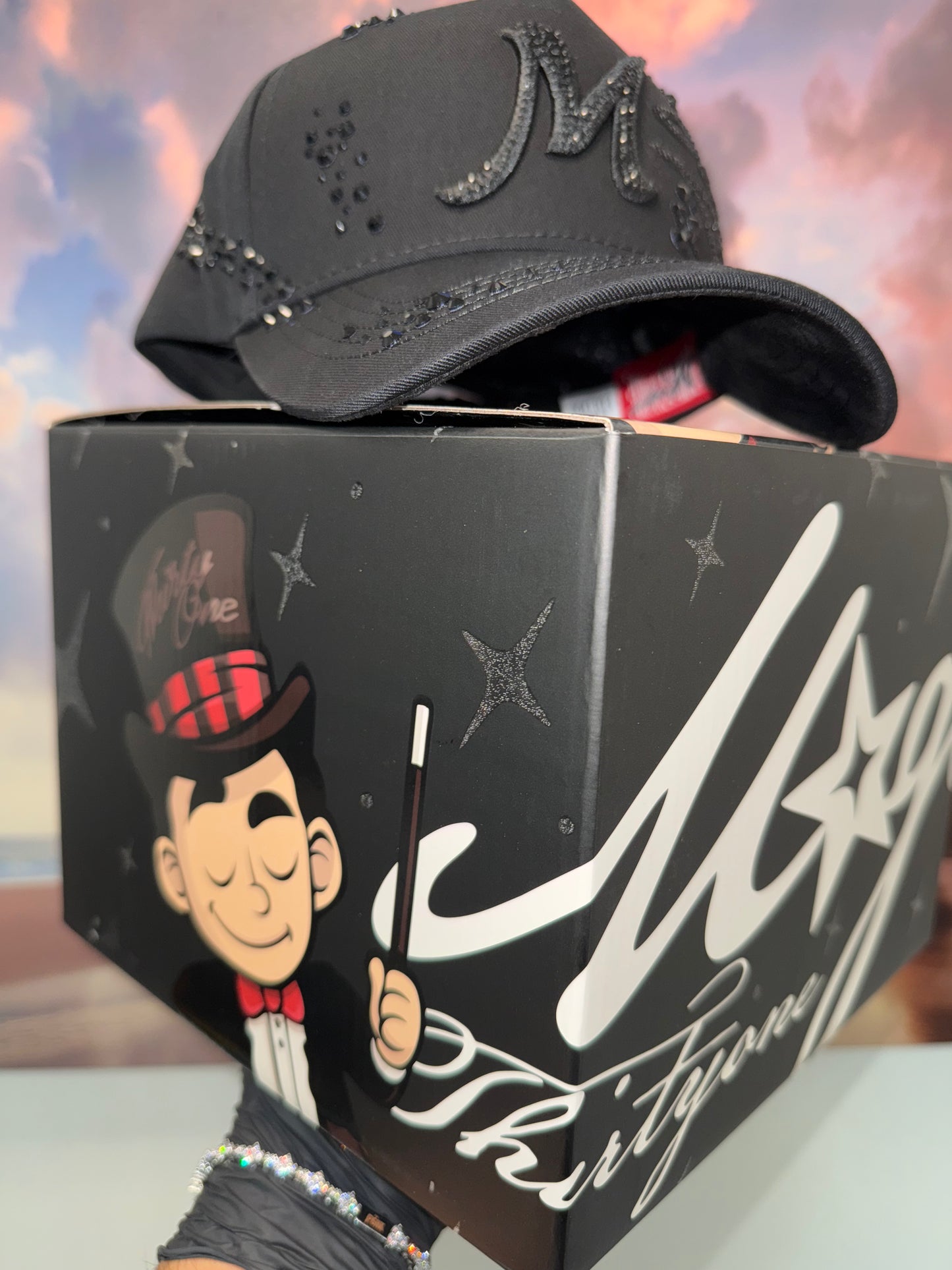 31 hats x El Mago total black (solo gorra)